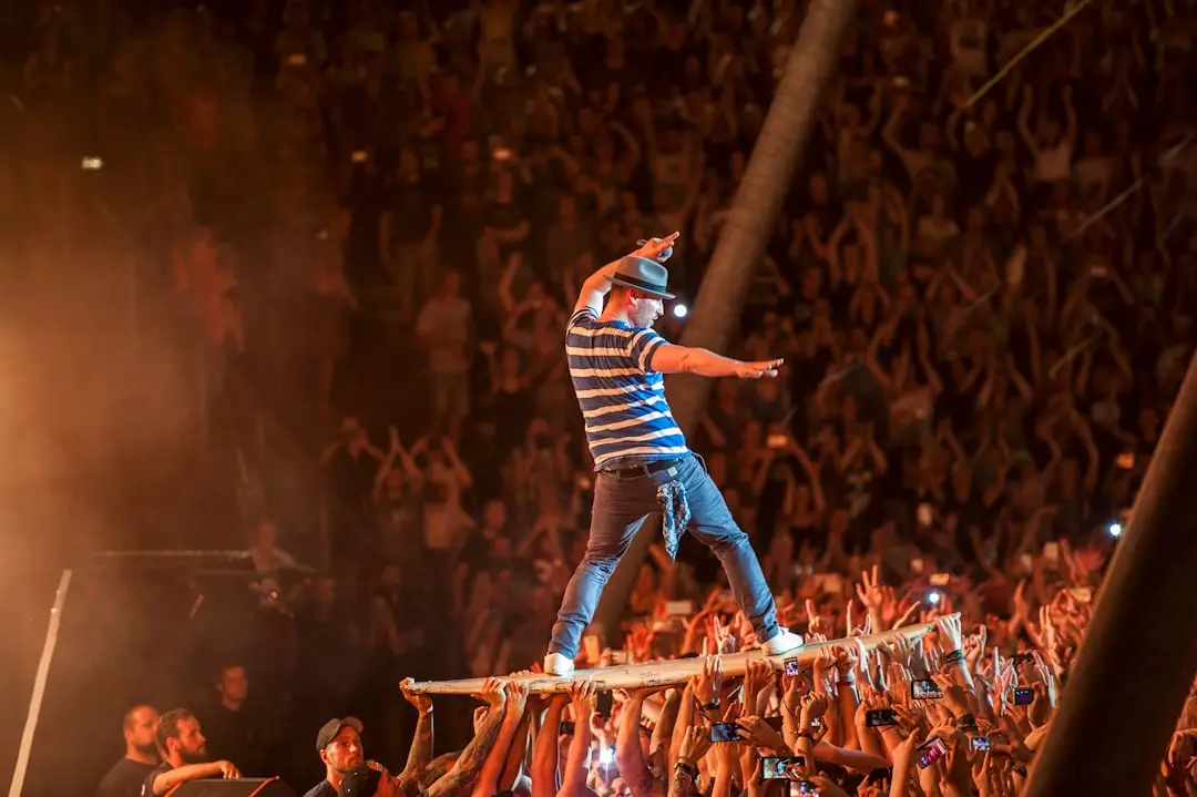 Bruno Mars i Stockholm illustration