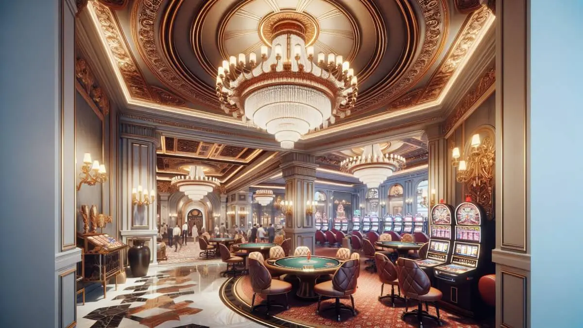 Livsstilen för dom som gillar casino online illustration
